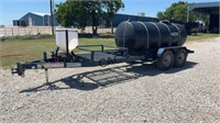 AgSpray 1000gal Tender Trailer 8 Lug w/Honda Pump