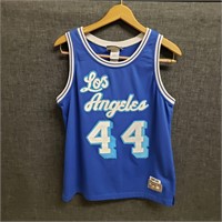 Jerry West , Los Angeles Lakers, Throwback Jersey,