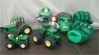 Box Hulk Mask With Hands, Toy Story Figures, &