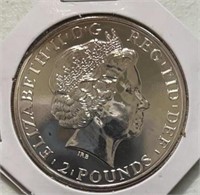 2014 Year of the Horse 2 Pounds Silver