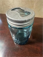 Blue Ball Jar # 8 with Presto lid