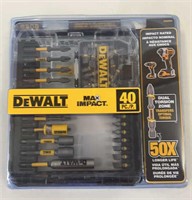 Dewalt 40pc Screwdriving Bit Set