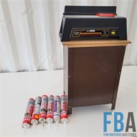 Electric Craftsman Jointer and Floor Adhesive