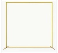 7'x7' Gold Backdrop Frame