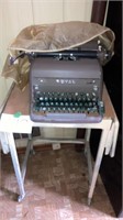 Royal typewriter with Table