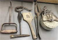 Pulley, Forge Tool, Miscellaneous