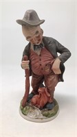 Two Distinguished Gentlemen Porcelain Figurine