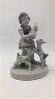 Gerold Bavaria Figurine Girl Musician with Goat