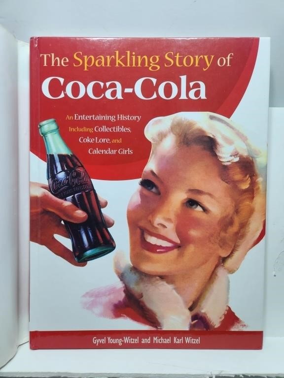"The Sparkling Story of Coca-Cola" Hardcover Book