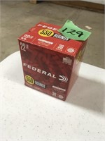 Federal 22 LR 36 grain 550 rounds