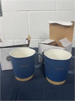 2 pk Ceramic Mugs