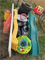 Lot of Playground , Misc including 2 slides,