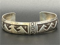 Sterling Silver Cuff Bracelet Total Wt. 21.0g