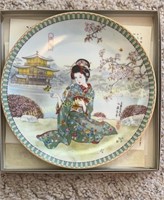 (4) Japanese Collector Plates (E)