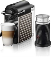 Nespresso Pixie Espresso Machine + Milk Frother