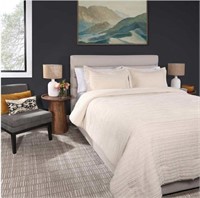 3-Pc Queen House & Home Comforter Set, Beige