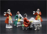 Miniature Occupied Japan Porcelain Quartet