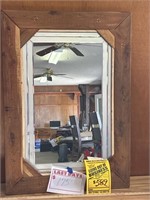 Large framed mirror approximately 28.5W x 40.5L