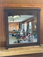 Large framed mirror approximately 41.5W x 43.5L