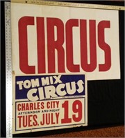 Tom Mix Circus Poster & Circus Poster