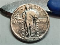OF) 1920 standing liberty silver quarter