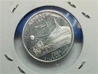 OF) 2006 S Silver Proof Nebraska State quarter