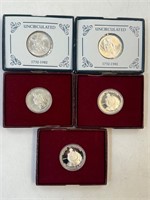 1982 Silver Commemorative Half $ Regular and Proof