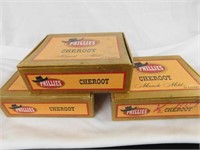 Cigar boxes (3) Cheroot