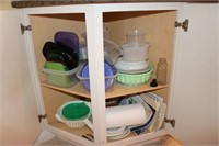 Contents of 2 Lower Cabinets and 2 Drawers