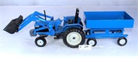 New Holland 8340 Tractor w/Gravity Wagon