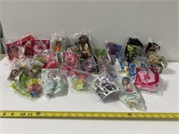 28 Assorted McDonald's Happy Meal Toys - Barbie, N
