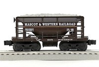 Two NIB Lionel Mascot Western Ore Cars