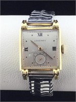 14K Gold Longines Vintage watch (band not gold)