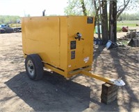 LeRoi Pull-Type Air Compressor, 4-Cylinder Diesel