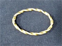 "ARTLINEA" 18K YELLOW GOLD BRACELET - MARKED 750