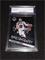 Stephen Curry 2023 Mosaic GEM MT 10 Breakaway