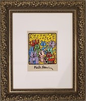 Original in the Manner of Keith Haring Critters