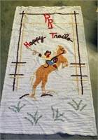 1950's Roy Rogers Happy Trails Chenille Baby
