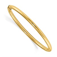 14k- 2.5mm Slip-on Baby Bangle