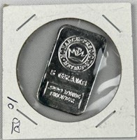 5g Silver Bar .999 Fine, Monarch Precious Metals