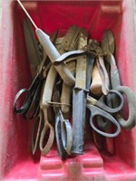 Tray lot of tools