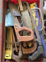 Tray lot of tools