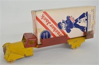 Tin Cracker Jack Delivery Truck
