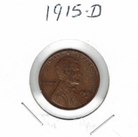 1915-D Lincoln Wheat Cent