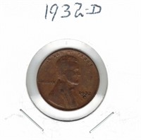 1932-D Lincoln Wheat Cent