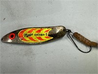 Vtg. Mepps Scylops 3 fishing spoon