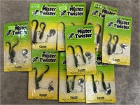 Vtg. Mister Twister 1/4oz & 1/8oz Lures