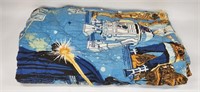 VINTAGE STAR WARS QUILTED BED SPREAD
