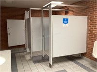 Bathroom Stalls & Urinal Wall