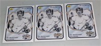 Lot of 3 Wayne Gretzky Hockey Heroes cards